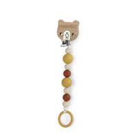 Attache-tétine bois silicone La forêt Mawa - MOULIN ROTY 688156 3575676881569