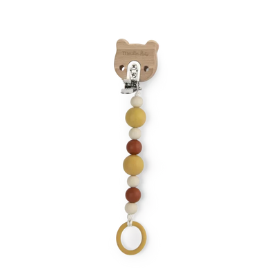 Attache-tétine bois silicone La forêt Mawa - MOULIN ROTY 688156 3575676881569