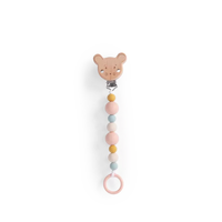 Attache-tétine bois silicone la petite école de danse - MOULIN ROTY 667156 3575676671566