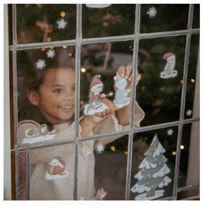 Autocollants de fenêtre Noel- LITTLE DUTCH 126275 8714274126275