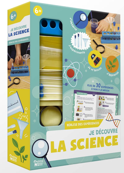 Auzou lab' je découvre la science- AUZOU 001059445 9791039566797