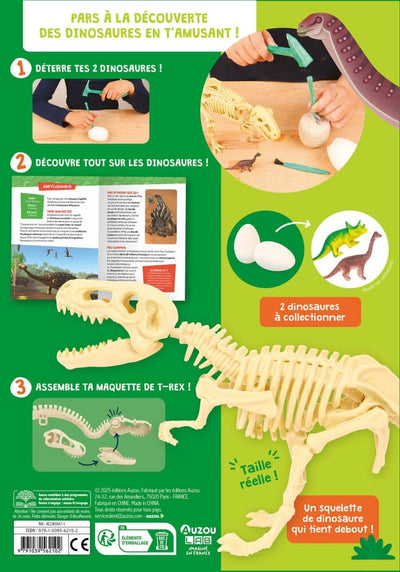 Auzou lab' je découvre les dinosaures- AUZOU 001059418 9791039562102