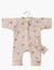 Babies – Combinaison headband en maille côtelée Petits coeurs roses- MINIKANE CB.10.573 3701548453828