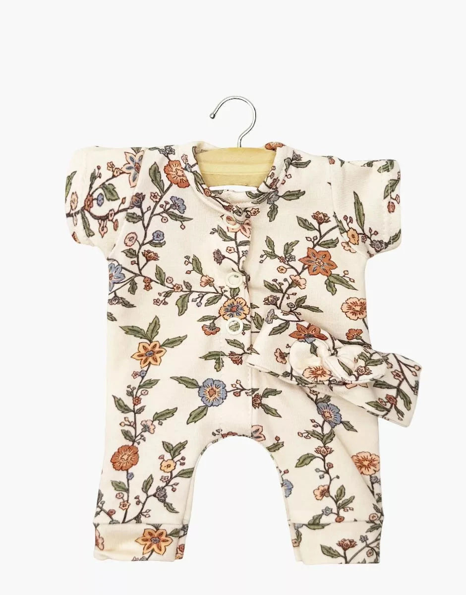 Babies – Combinaison Lili et son headband en jersey Gisèle - MINIKANE CB.10.642 3701548459608