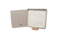 Baby Box carrée empreinte bébé Jolis Cœurs de Petit Artichaut