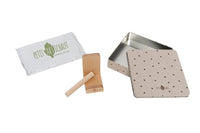 Baby Box carrée empreinte bébé Jolis Cœurs de Petit Artichaut – vue 2