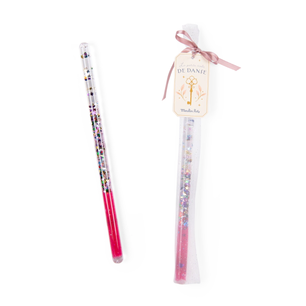 Baguette magique La petite école de danse Moulin Roty - MOULIN ROTY 667140ROSE 3575676671429