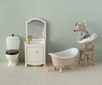 Baignoire miniature souris rose - MAILEG