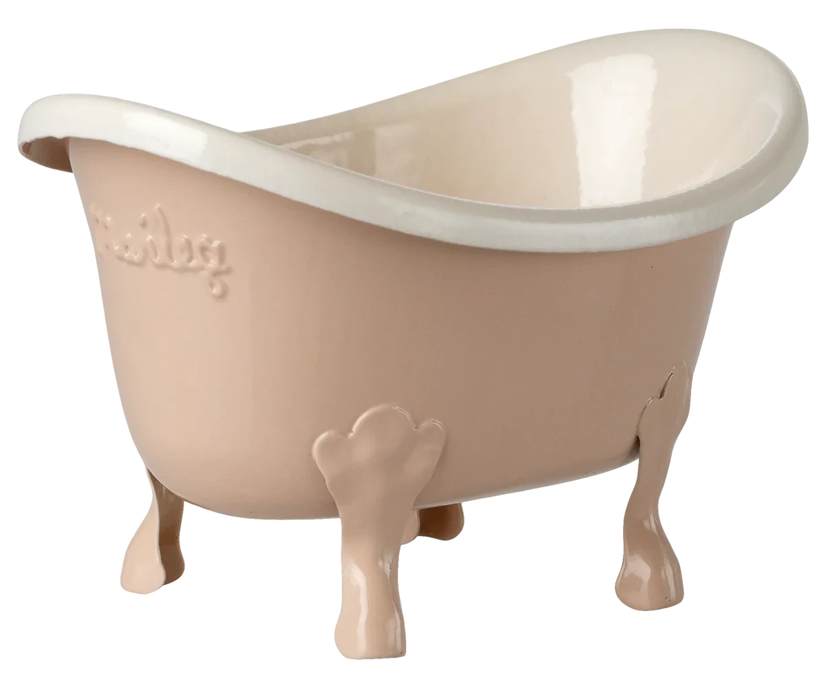 Baignoire miniature souris rose - MAILEG
