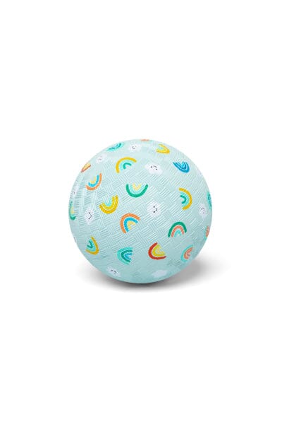BALLE ARCS EN CIEL ET NUAGES 13 CM- LITTLE L
