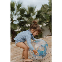 Ballon de plage 3D Ocean Dreams Blue - LITTLE DUTCH
