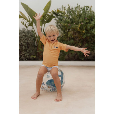 Ballon de plage 3D Ocean Dreams Blue - LITTLE DUTCH