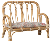 Banc en rotin miniature Large Nature - MAILEG 11-5008-00 5707304148371