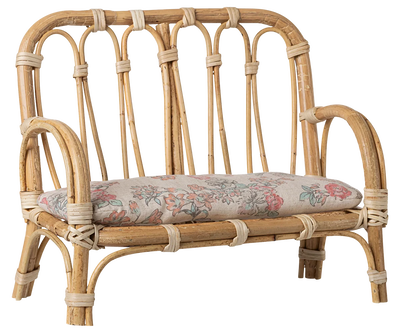 Banc en rotin miniature Large Nature - MAILEG 11-5008-00 5707304148371