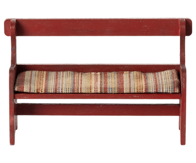Banc souris rouge- MAILEG 11-4009-01 5707304141273