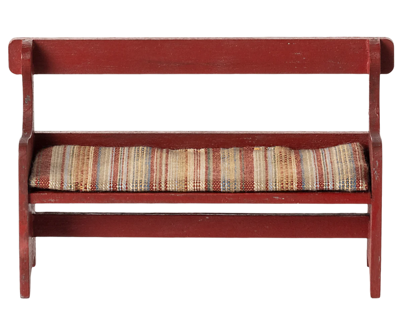 Banc souris rouge- MAILEG 11-4009-01 5707304141273