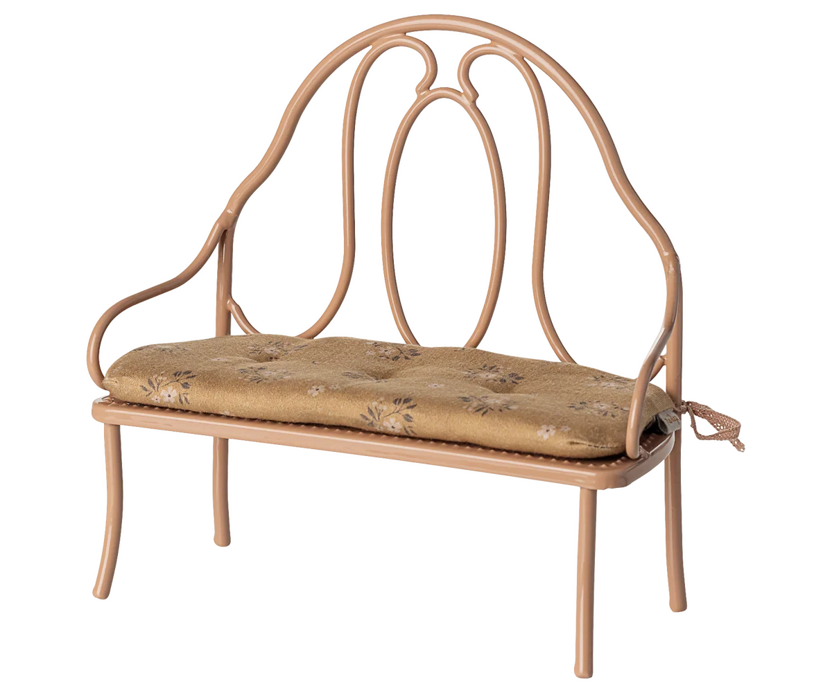 Banc vintage, Mini - Rose foncé - MAILEG 11-5127-00 5707304147497
