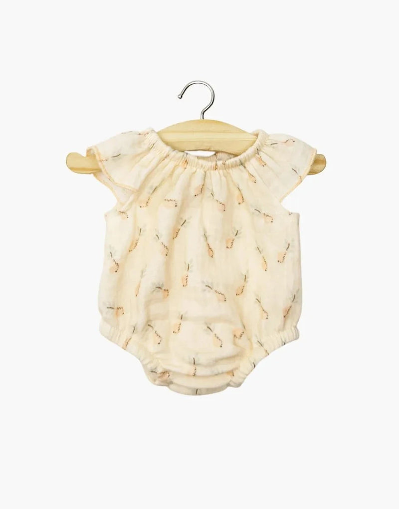 Barboteuse Clara en gaze de coton Hélène - minikane 
