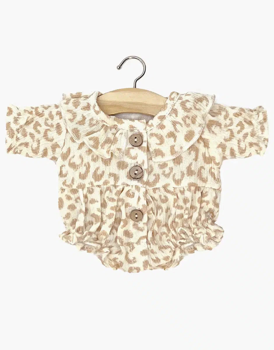 Barboteuse Léonore en coton Féline- MINIKANE CG.16.990 3701548450711