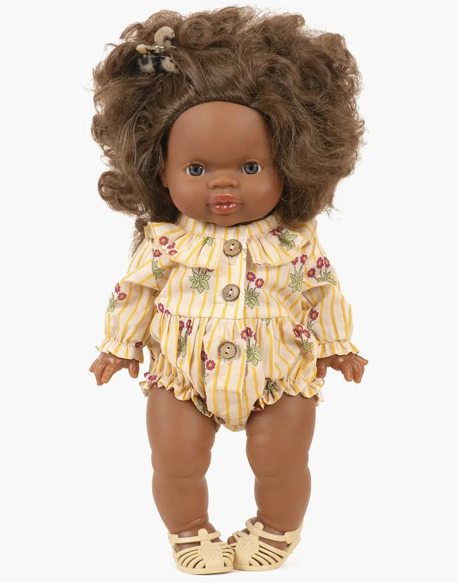 Barboteuse Léonore en coton Pâquerettes- MINIKANE CG.17.085 3701548453385