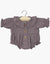 Barboteuse Léonore en gaze de coton raisin - MINIKANE CG.16.926 raisin 3701548449395