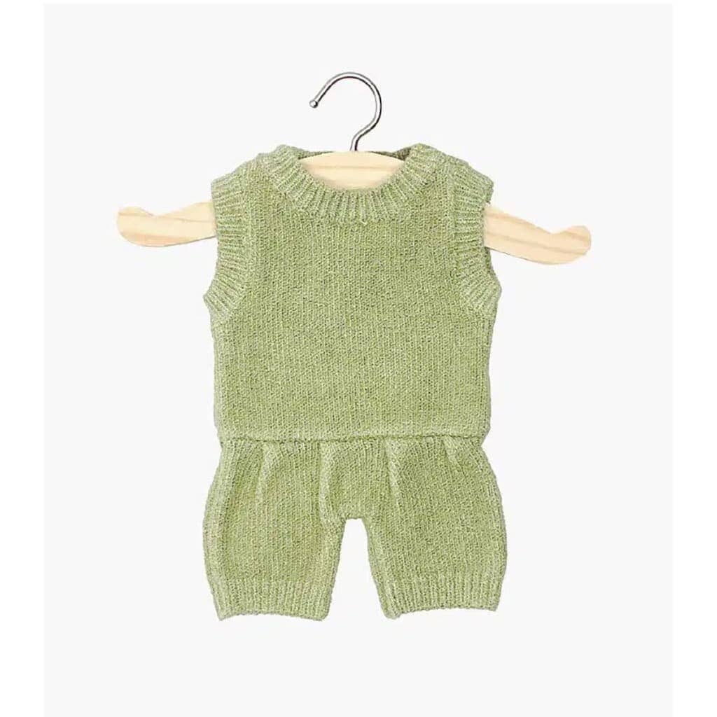 Barboteuse Orlando en tricot sauge - MINIKANE CG.14.930 3701548417318