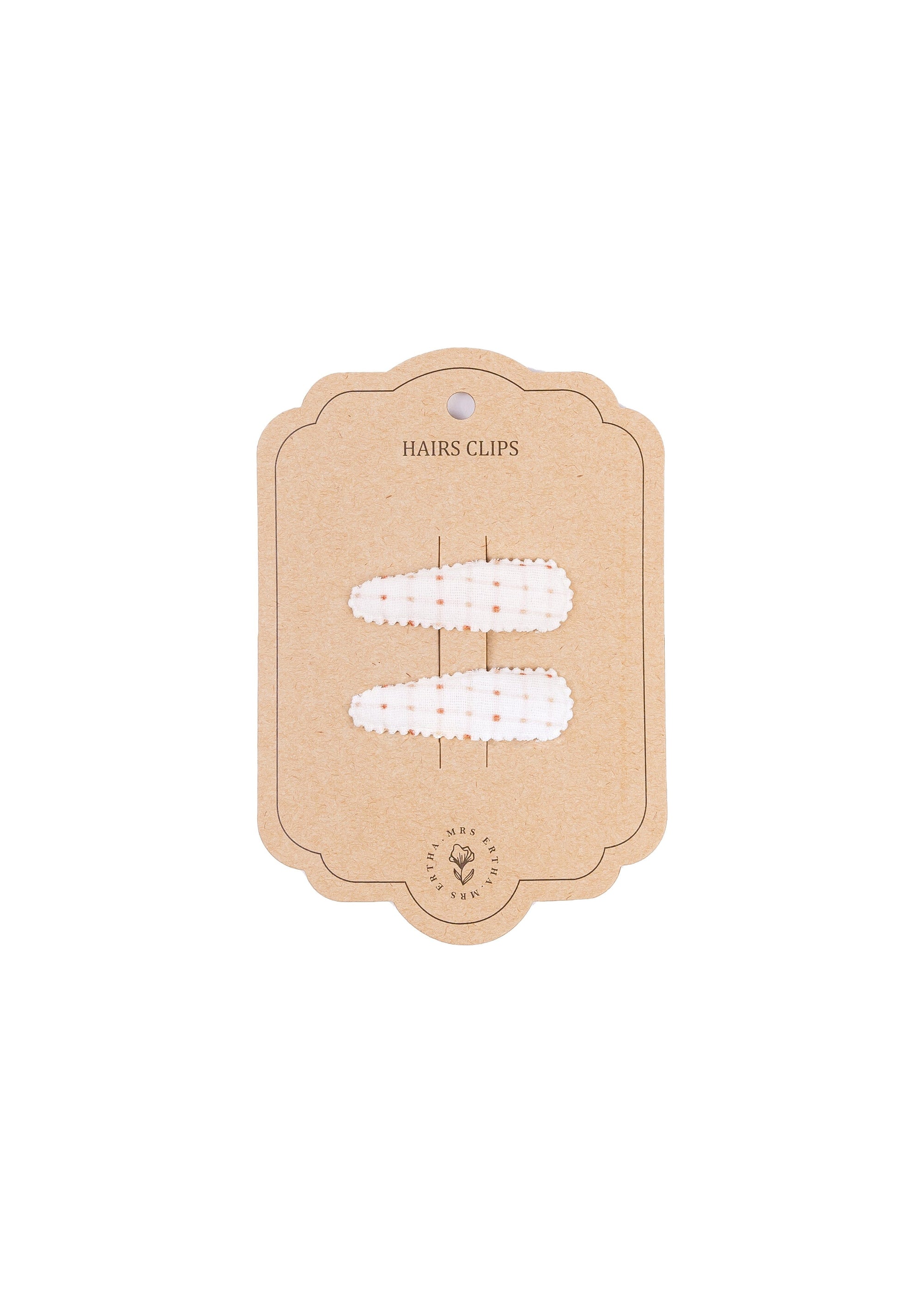 Barettes organic squares - Mrs. Ertha 1375 organic squares 0658606268715
