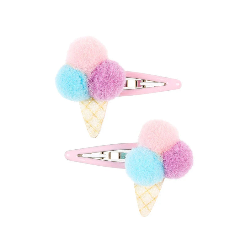 Barrettes à cheveux Icecream violet - SOUZA 