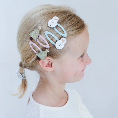 Barrettes bonhomme de neige - Mimi & Lula 152113-99 5060925058468