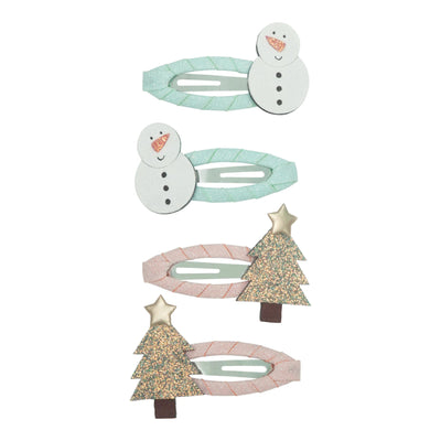 Barrettes bonhomme de neige - Mimi & Lula 152113-99 5060925058468