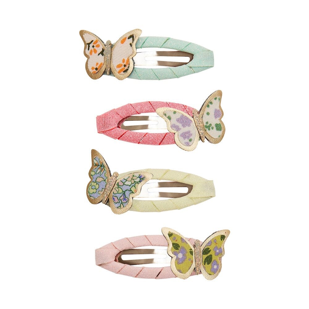 barrettes floral papillon - Mimi&lula 182036-23 