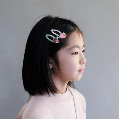 Barrettes fraises et cerises - Mimi&lula 162O34-23