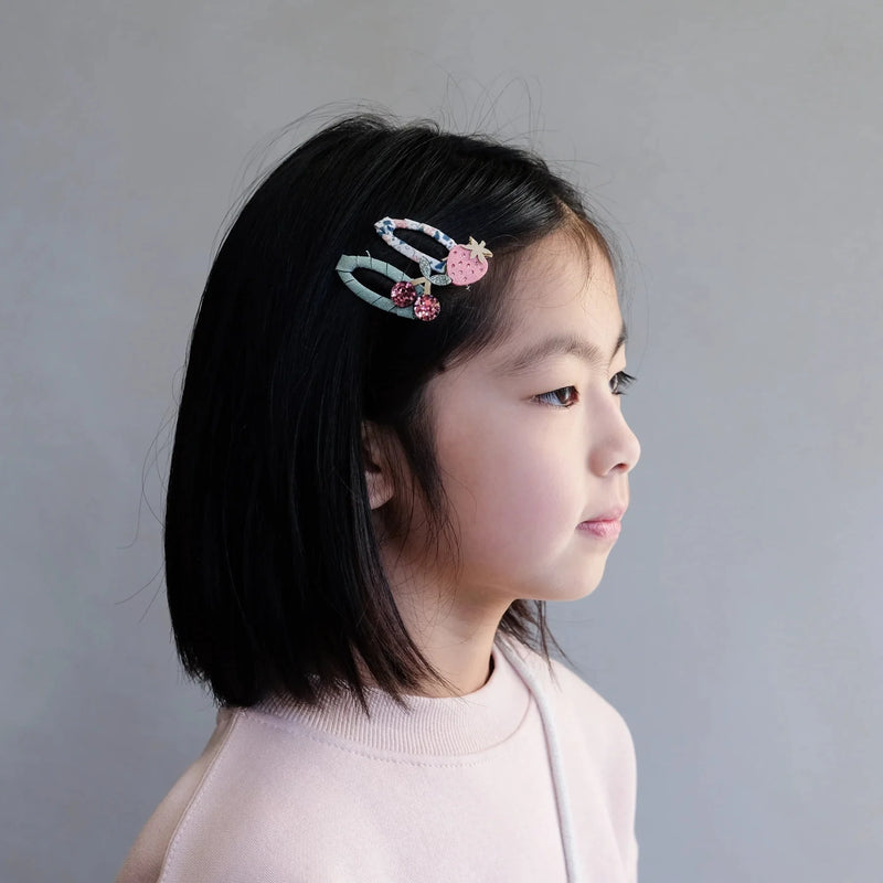 Barrettes fraises et cerises - Mimi&lula 162O34-23 