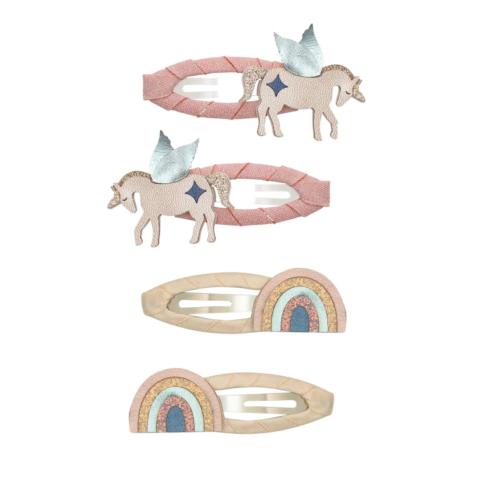 Barrettes licorne et arc-en-ciel - Mimi&lula 172031-27 5061064830564