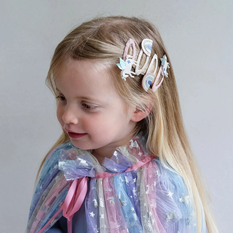 Barrettes licorne et arc-en-ciel - Mimi&lula 172031-27 5061064830564