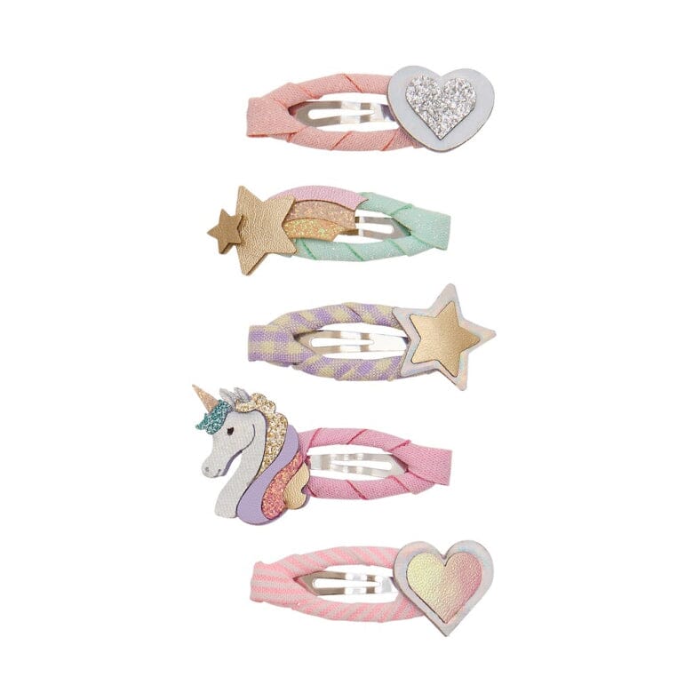 barrettes mini dreamy licorne - Mimi&lula 182002-23 