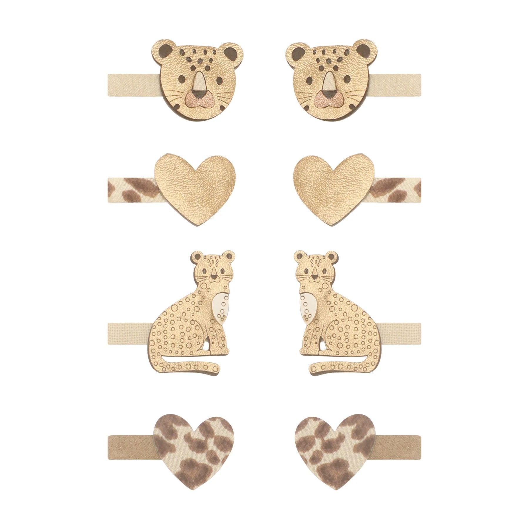 Barrettes mini larry leopard - Mimi&lula 162088-31 5060925059625