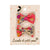 Barrettes mini papillon liberty betsy fluo - Luciole et petit pois LBBP_05 