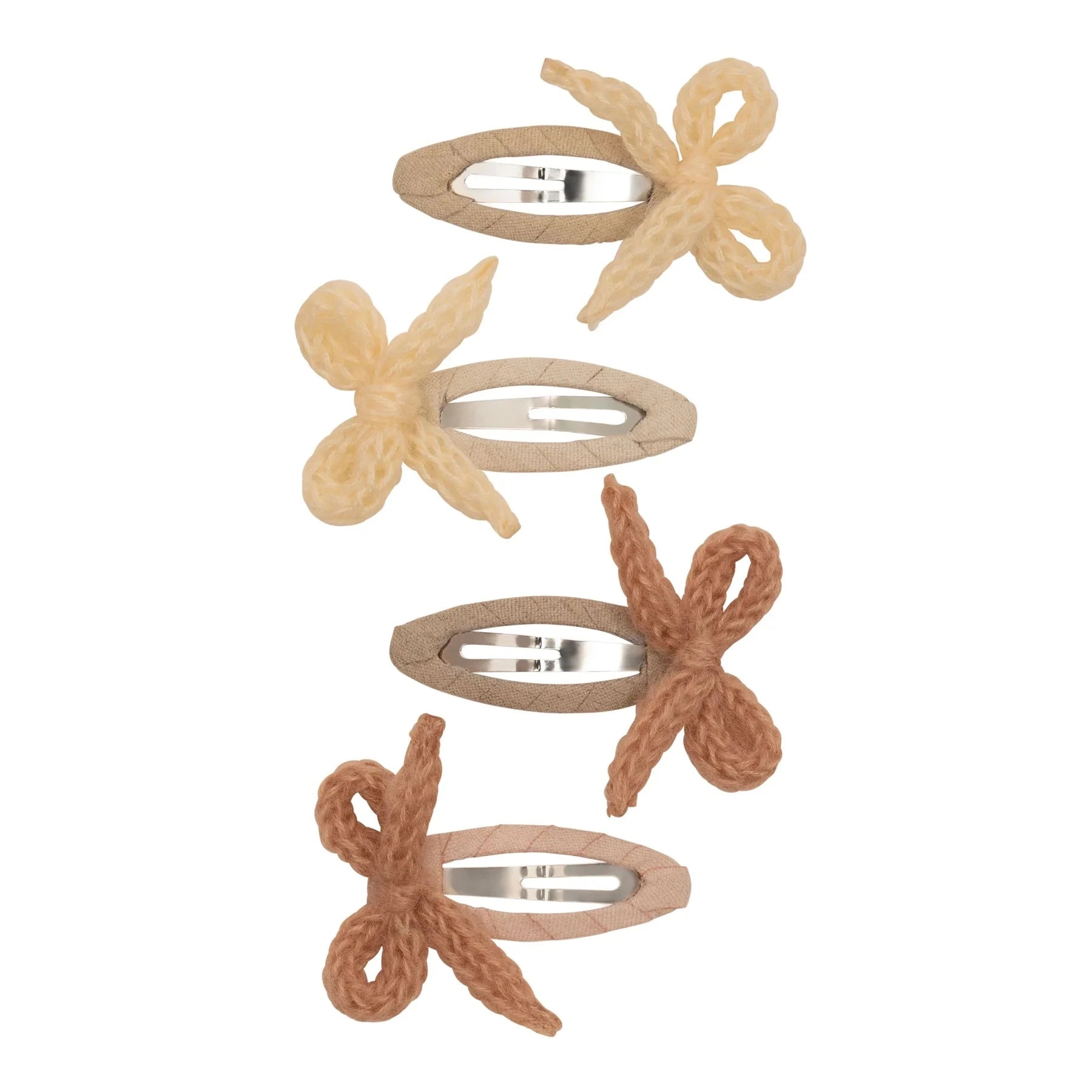 Barrettes noeud tricoté - Mimi&lula 172094-22 5061064831189