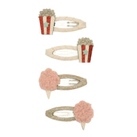 Barrettes Popcorn & Barbe à papa - Mimi&lula 172042-23 5061064830663