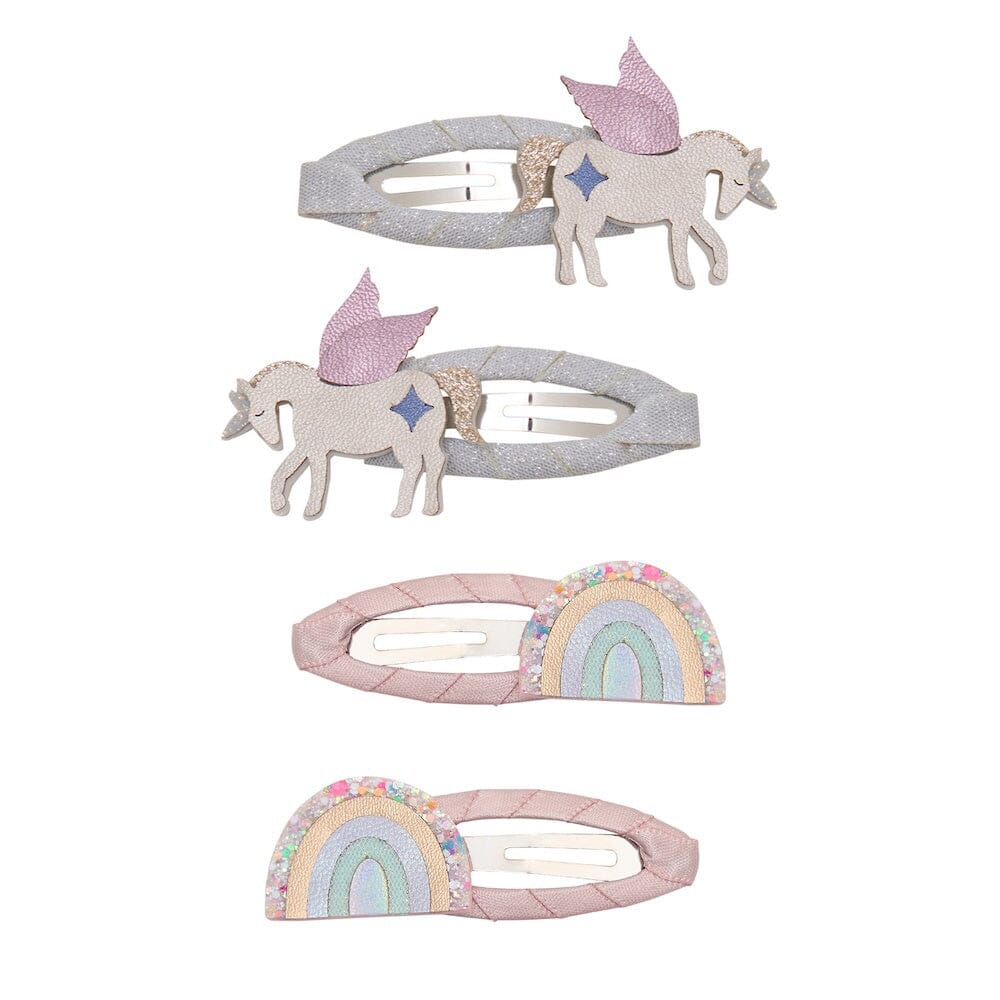 barrettes unicorn & rainbow - Mimi & Lula 