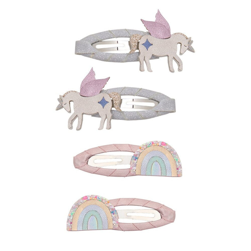 barrettes unicorn & rainbow - Mimi & Lula 