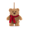 Bartholomew Bear Decoration - JELLYCAT BARS6BD 670983155358
