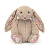Bashful Blossom beige Bunny 'petal' original - JELLYCAT BPM3BM 670983159806
