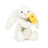 Bashful bunny daffodil little avec fleur - JELLYCAT BB6DF 670983151251