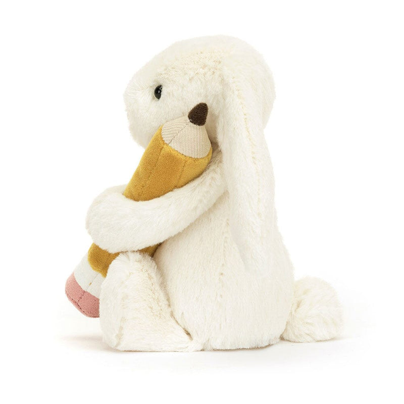 Bashful Bunny with Pencil - JELLYCAT BB6PEN 670983155976