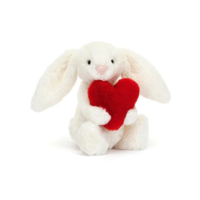 Bashful red love heart bunny little - JELLYCAT BB6LOVE 670983150230