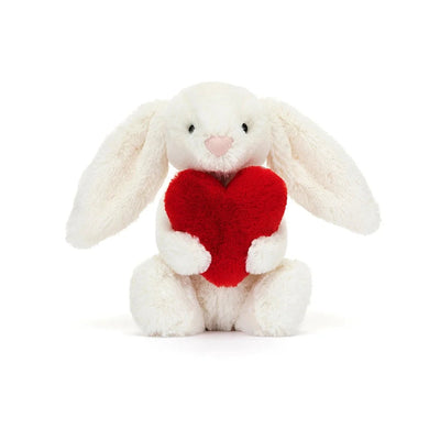 Bashful red love heart bunny little - JELLYCAT BB6LOVE 670983150230