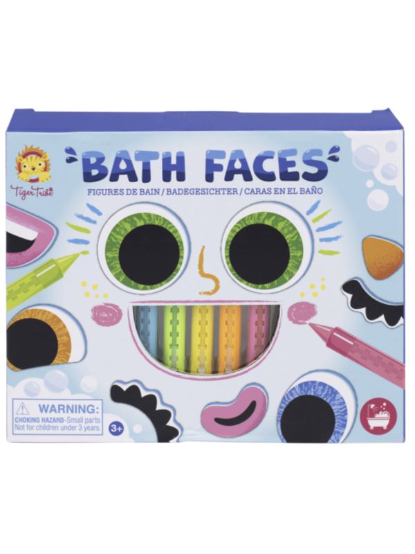 Bath faces pour le bain avec 5 crayon de bain - tiger tribe TT6-1528 9341736100741