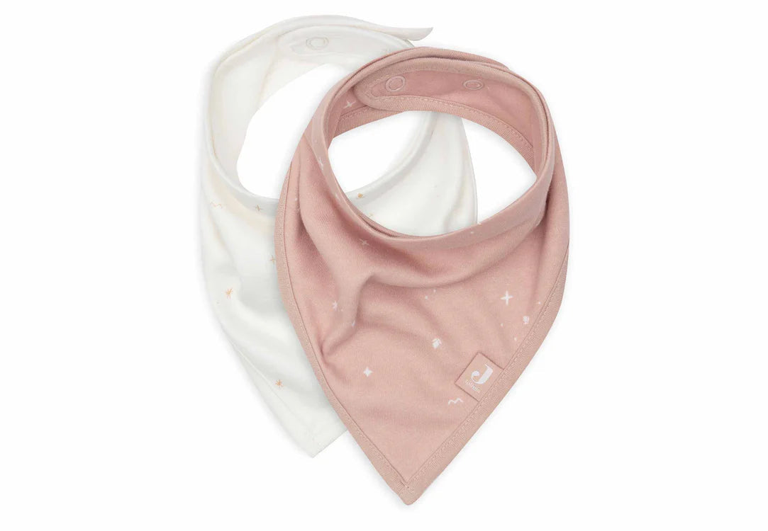 Bavoir Bandana (2pack) twinkling wild rose - JOLLEIN 029-410-67101 8717329384682
